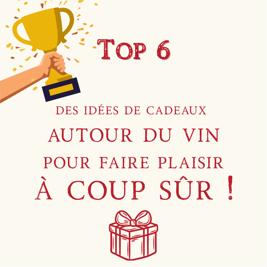 Top 6 des idées de cadeaux autour du vin pour faire plaisir à coup sûr !
