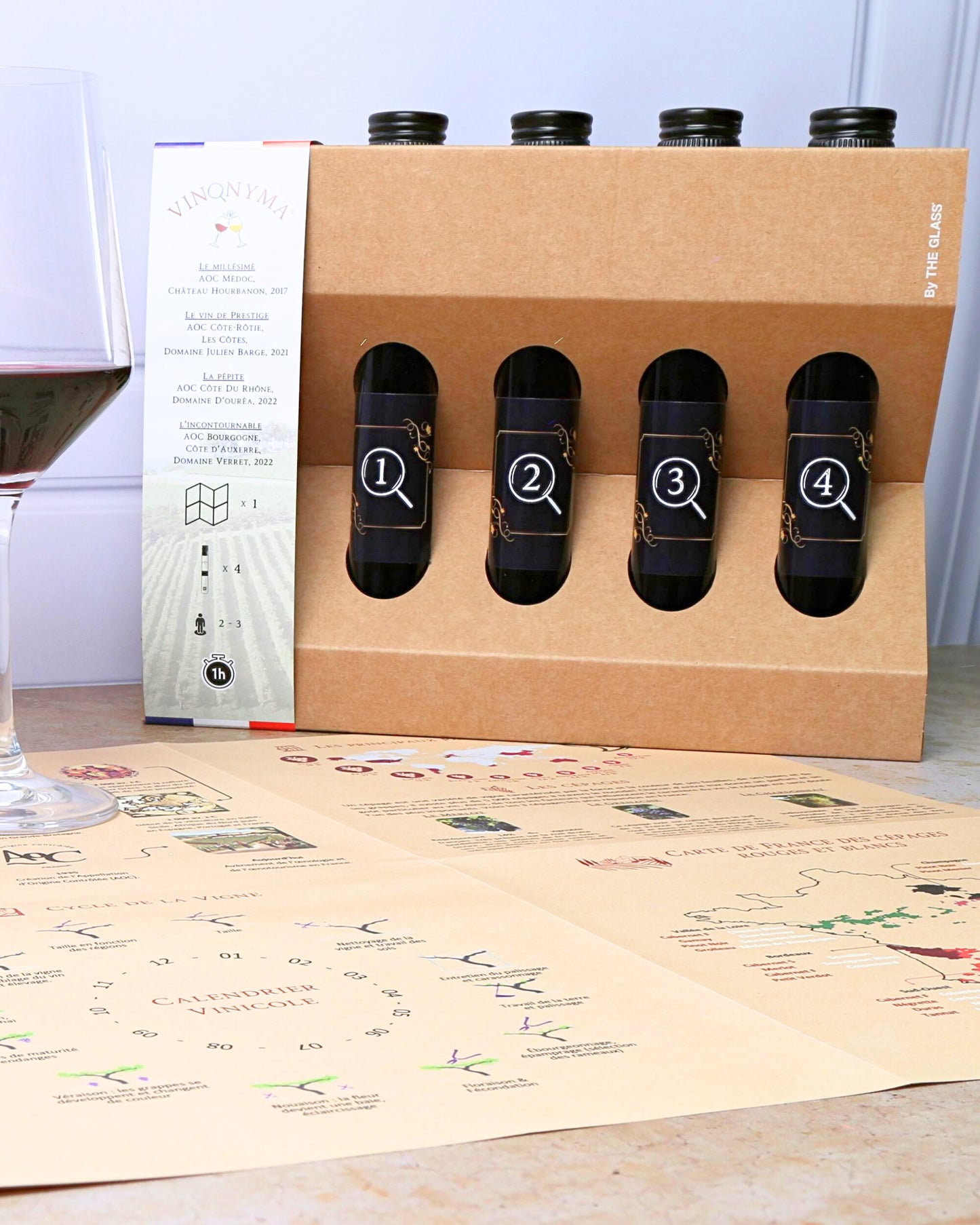 L'œnologue en Herbe N°1 Vin Rouge : Jeu de Dégustation à l'Aveugle