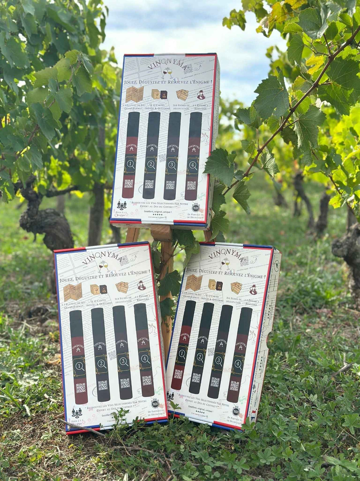 L'œnologue en Herbe N°3 Vin Rouge : Jeu de Dégustation à l'Aveugle