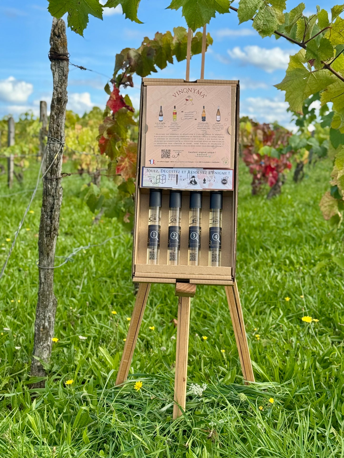 L'œnologue en Herbe N°1 Vin Blanc : Jeu de Dégustation à l'Aveugle