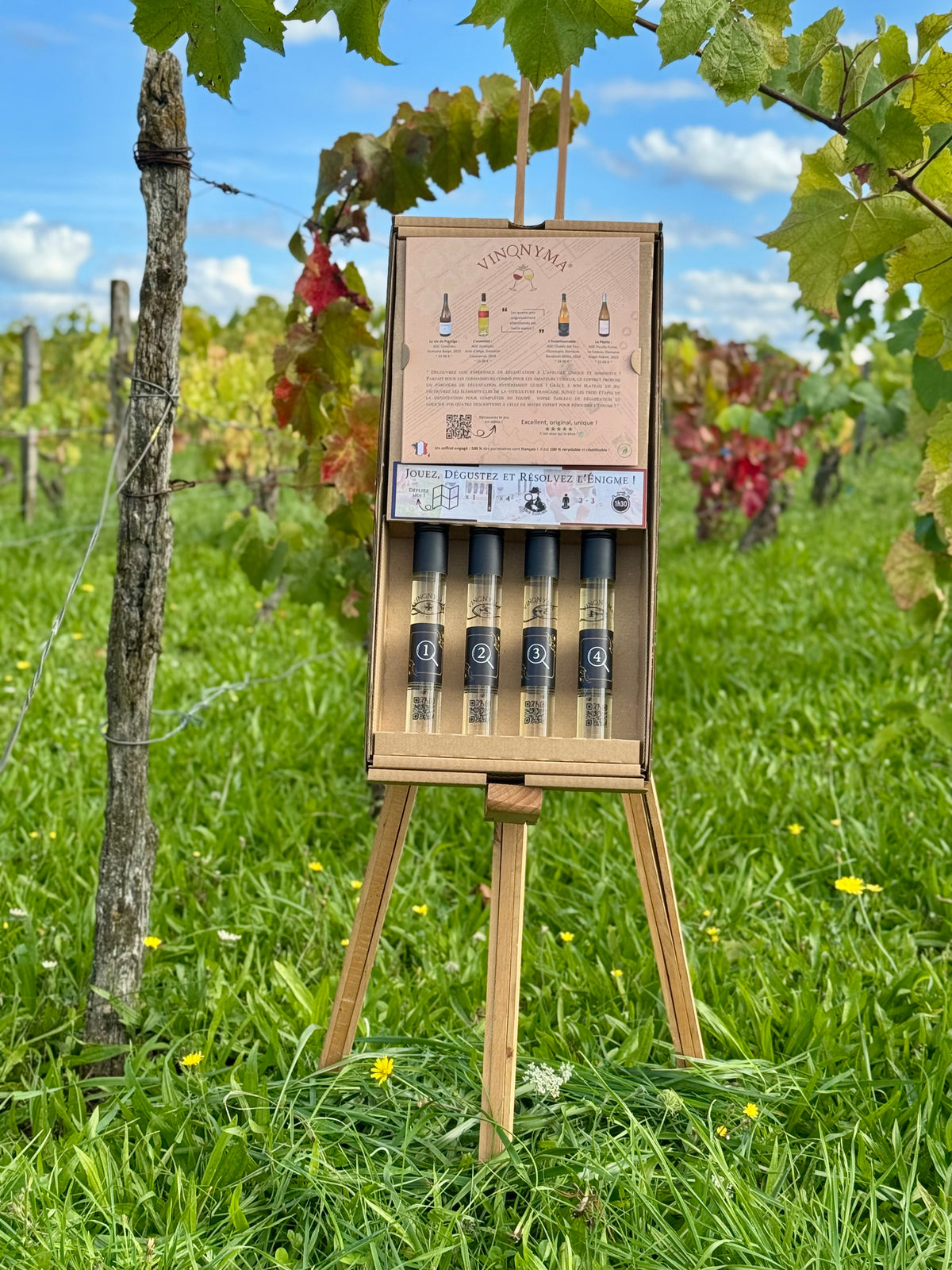 L'Œnologue en Herbe N°1 Vin Blanc : Jeu de Dégustation à l'Aveugle