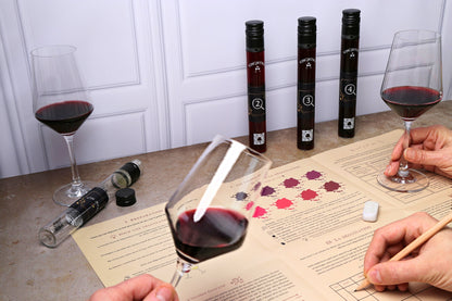 L'œnologue en Herbe N°2 Vin Rouge : Jeu de Dégustation à l'Aveugle